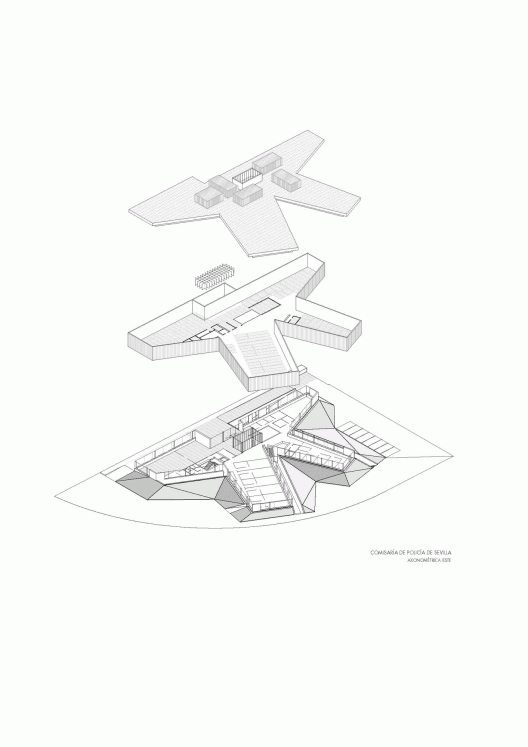 East Axonometric