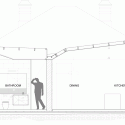 Fremantle Additions / Jonathan Lake Architects Section