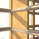 The Timber Tower Research Project: Re-imagining the Skyscraper The Timber Tower Research Project: Re-imagining the Skyscraper Courtesy of SOM