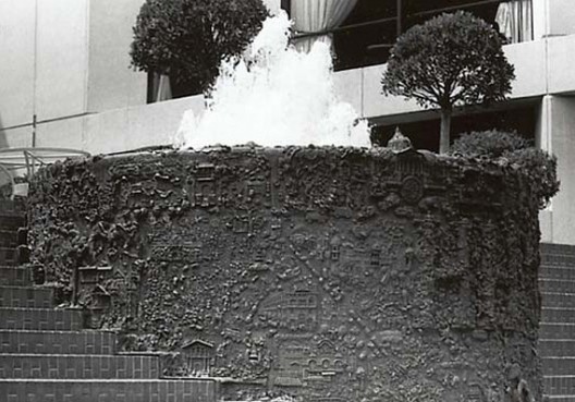 Ruth Asawa's famous bronze fountain in Union Square, San Francisco