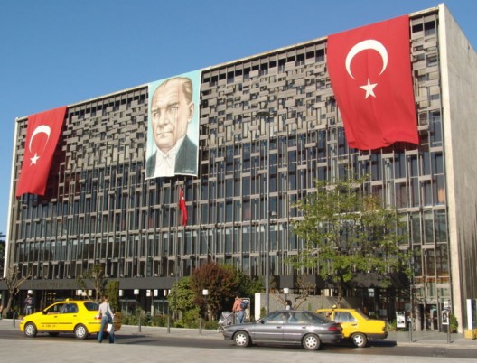 Ataturk Cultural Center. Image via Wikimedia Commons.