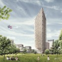 Wooden Skyscraper / Berg | C.F. Møller Architects Courtesy of Berg | C.F. Møller Architects