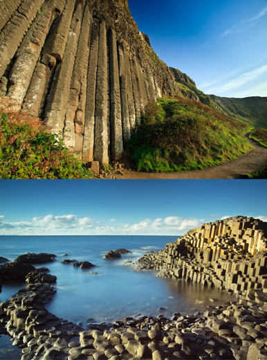 Giant's Causeway in Northern Ireland. A good example of