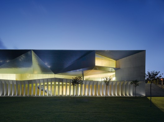 Municipal Auditorium of Teulada, Alicante, Spain by Francisco Mangado y Asociados © Roland Halbe