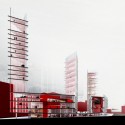 'Redesigning Detroit: A New Vision for an Iconic Site' Winning Proposal / Davide Marchetti Architetto cross section
