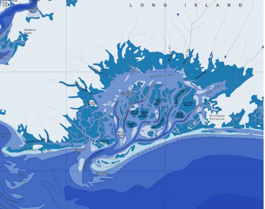 Jamaica Bay Historic Map
