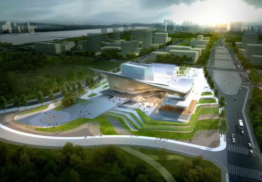 Sejong Art Center Winning Proposal / DMP Partners / Courtesy of DMP Partners
