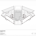 Silk Apartments / Tony Caro Architecture Silk Apartments / Tony Caro Architecture Roof Floor Plan