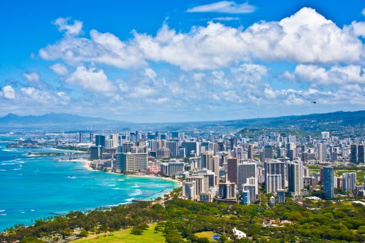 Surprisingly, Hawaii was revealed to have both a very high number of architects, and high levels of pay. Image Courtesy of Shutterstock