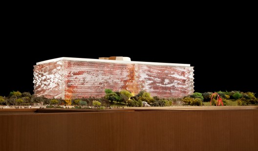 From Northwest; Courtesy of Gehry Partners