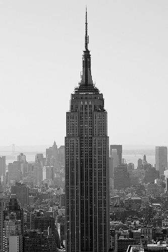 The Empire State Building - the greatest symbol from the era of New York City's rise