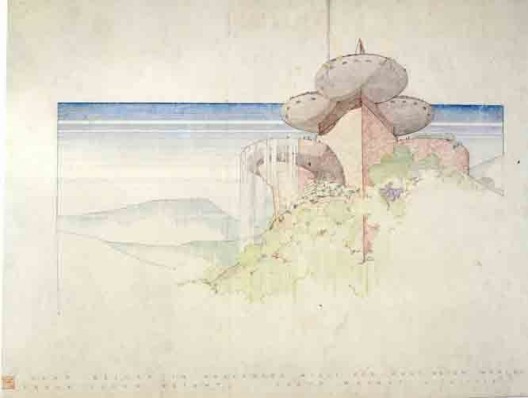 Frank Lloyd Wright, Huntington Hartford Athletic Club, 1947 (Frank Lloyd Wright Foundation)