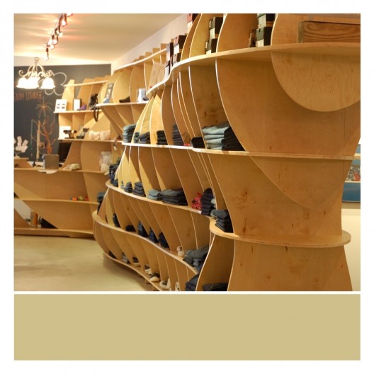 Wilkinson Design Corporation’s “Denim Wall”
