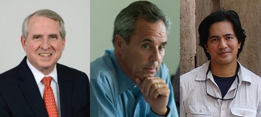 Increasingly, design firm executives, like John Atkins, Scott Kelsey and Gerdo Aquino, are embracing the sales side of running their business. Image Courtesy of Dogpatch Dispatch