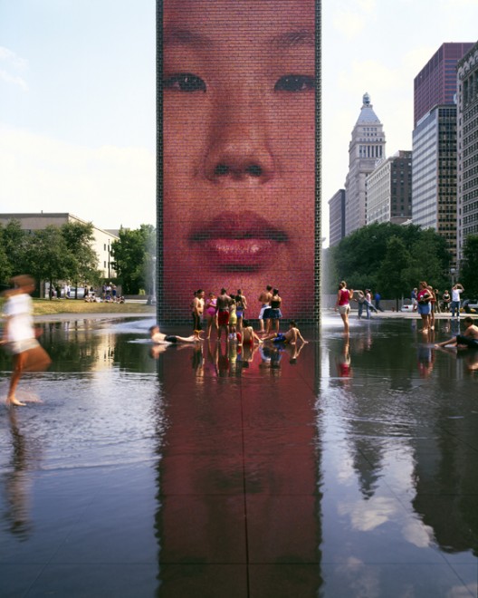 The Crown Fountain / Krueck & Sexton Architects © Hedrich Blessing