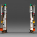 Public Folly - Water Tower Renovation / META - Project Cut Model