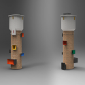 Public Folly - Water Tower Renovation / META - Project Physical Model