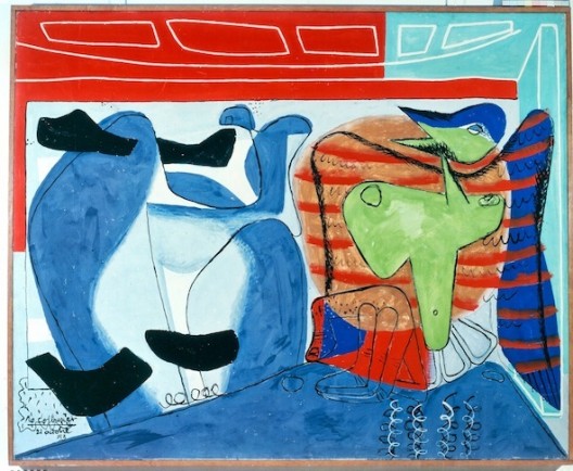 I DREAMT, Le Corbusier, 1953, oil on canvas © Fondation Le Corbusier/ADAGP Paris 2013