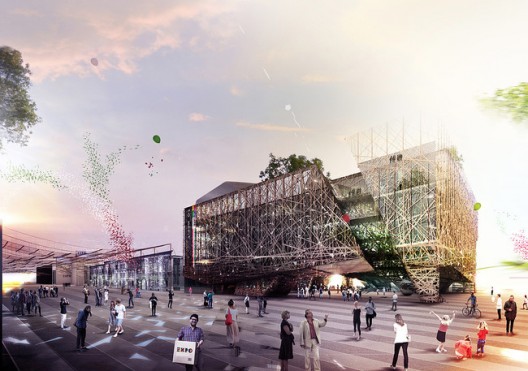 Italy's 2015 Pavilion. Image © Nemesi Studio