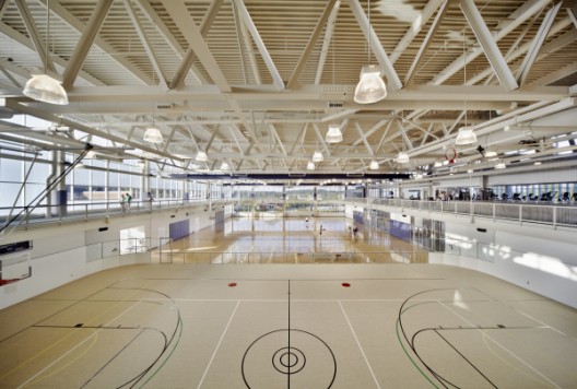 The Student Wellness & Recreation Center at Georgia College & State University. Image Courtesy of JWest Productions