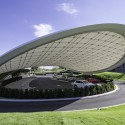 Autostadt Roof and Service Pavilion / Graft Architects © Tobias Hein