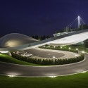 Autostadt Roof and Service Pavilion / Graft Architects © Tobias Hein
