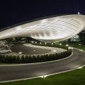 Autostadt Roof and Service Pavilion / Graft Architects © Tobias Hein