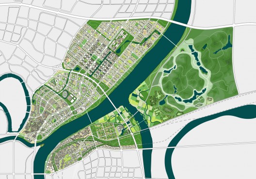 Green Loops - City Masterplan © ADEPT