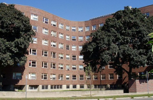 Baker House tops Wainwright's list of the world's best student housing. Image © Wikimedia - dDxc