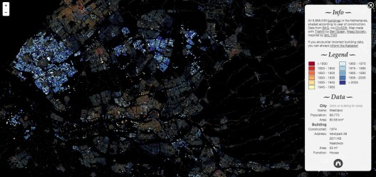 Aerial of the Netherlands. Image Courtesy of Waag Society