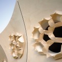 HygroSkin-Meteorosensitive Pavilion / Achim Menges Architect in collaboration with Oliver David Krieg and Steffen Reichert Courtesy of ICD University of Stuttgart