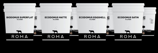 Domus Mineral Paints. Image Courtesy of ROMA via Cradle to Cradle