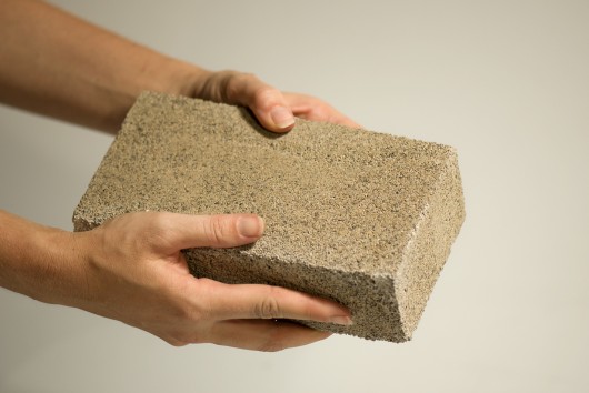 Biobrick. Image Courtesy of bioMASON via Cradle to Cradle