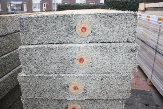 Reinforced Wood Wool Cement Board. Image Courtesy of Dutch Design Initiative via Cradle to Cradle