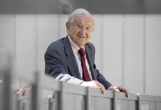 Joseph Rykwert recipient of the RIBA Royal Gold Medal 2014 . Image © Pawel MazurI CC Krakow