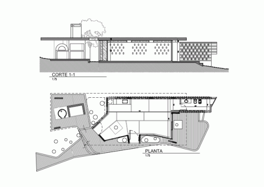 Plan and Section