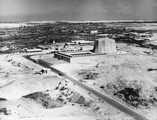 Philip Johnson and Gideon Ziv, Sorek Nuclear Research Center, Israel, 1956-9 (from: Zvi Efrat, The Israeli Project: Building and Architecture 1948-1973)