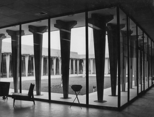 Philip Johnson and Gideon Ziv, Sorek Nuclear Research Center, Israel, 1956-9 (from: Zvi Efrat, The Israeli Project: Building and Architecture 1948-1973)