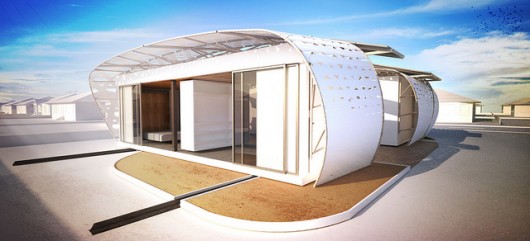 Southern California Institute of Architecture and California Institute of Technology's Solar Decathlon 2013 House Rendering. Image Courtesy of U.S. Department of Energy Solar Decathlon