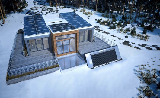Team Alberta: University of Calgary's Solar Decathlon 2013 House Rendering. Image Courtesy of U.S. Department of Energy Solar Decathlon
