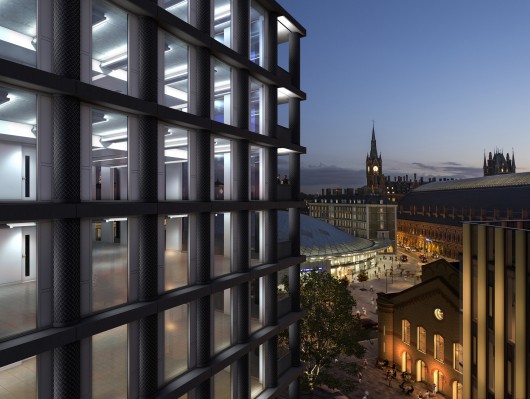 Battle Bridge Place. Image Courtesy of Gridiron / King's Cross Central Limited Partnership
