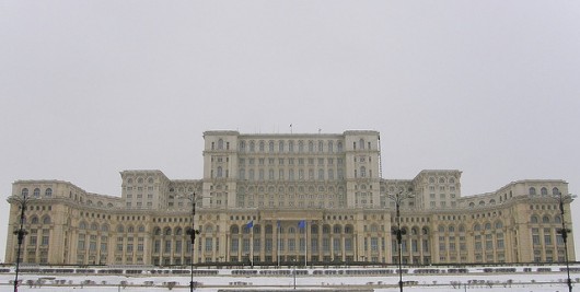 Parliament Palace, Bucharest. Via Flickr CC user. Image © Gaspar Serrano