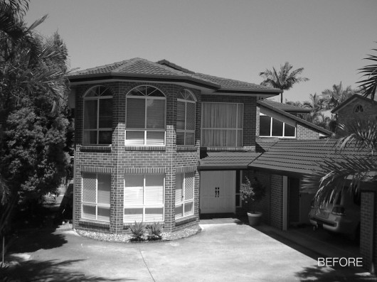 Original House. Image Courtesy of James Russell Architect