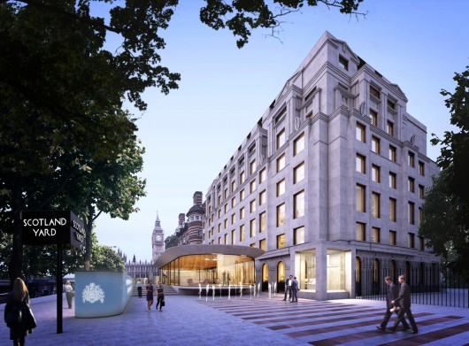 Winning Design (Allford Hall Monaghan Morris). Image Courtesy of Greater London Authority (GLA)