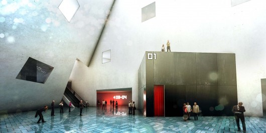 Art Atrium. Image © BIG