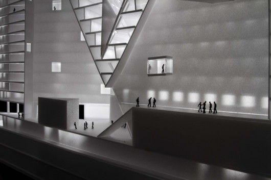 Section Model. Image © BIG