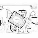AD Classics: Walt Disney Concert Hall / Frank Gehry Garden level plan