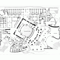 AD Classics: Walt Disney Concert Hall / Frank Gehry Orchestra level plan