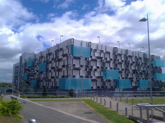 Millenium Point in Birmingham, UK. Via Flickr CC user. Image © Elliott Brown