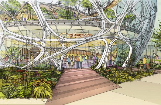 Ground Floor Retail. Image © NBBJ